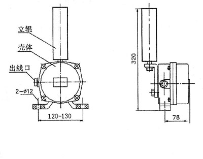 XLPP-J-II兩級跑偏開關(guān)煤礦用跑偏開關(guān)